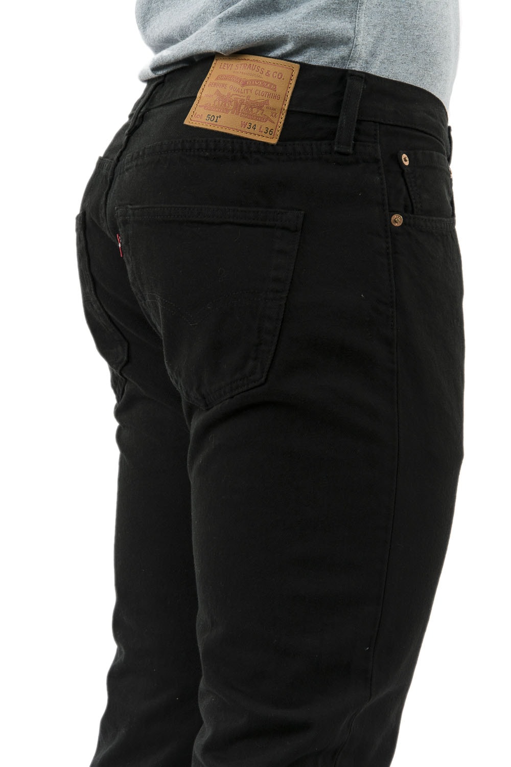 jeans levis 501 noir homme