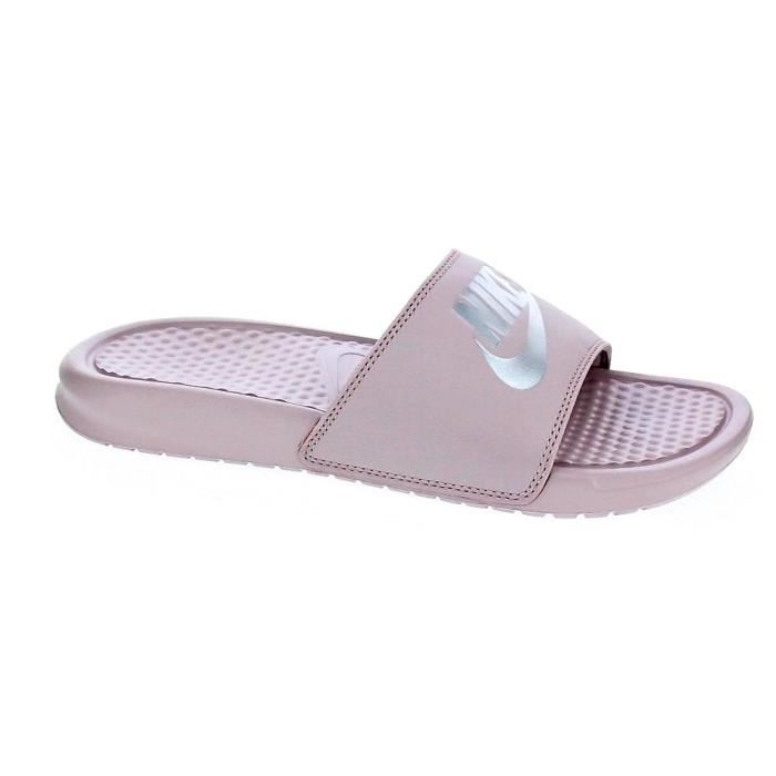 nike benassi rose